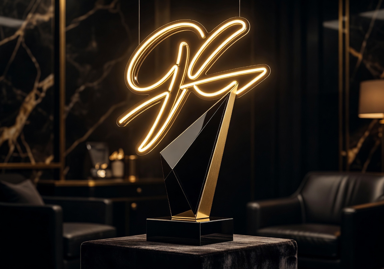 Gold neon premium reward
