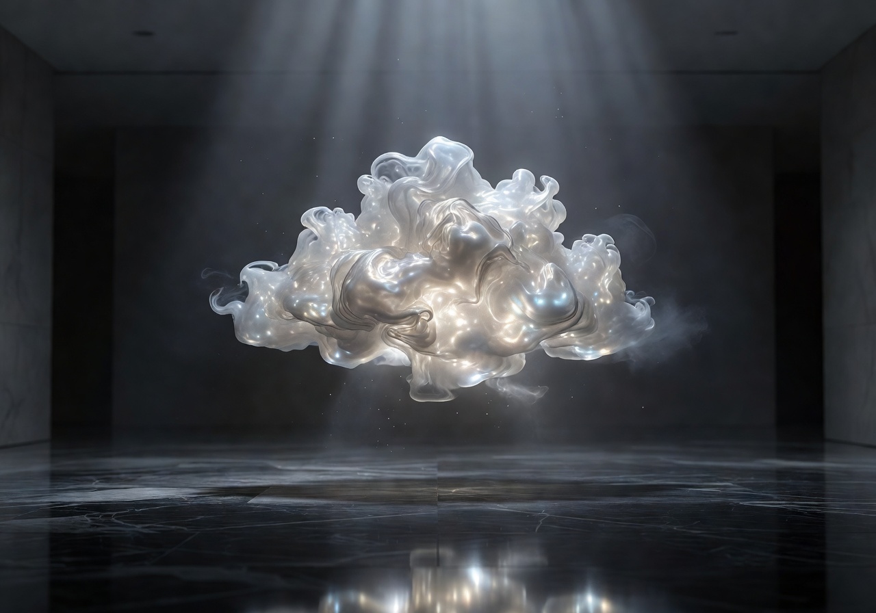 Silver cloud glowing reward
